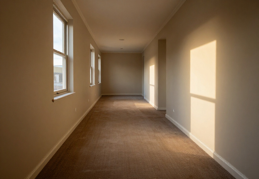 Restored living room in Lane Cove West after flood damage repair